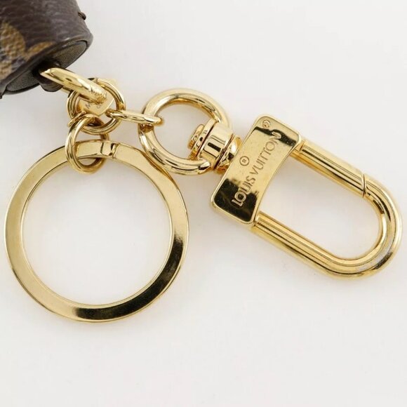 LOUIS VUITTON Tassel key ring MP1768 Bag charm Brown Monogram canvas unisex - Picture 1 of 10